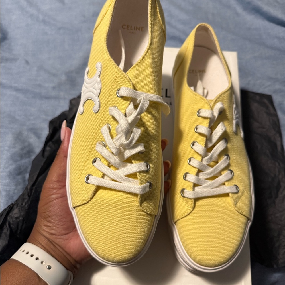 Celine Jane Cloth Trainers (EU 42) - Picture 2 of 4